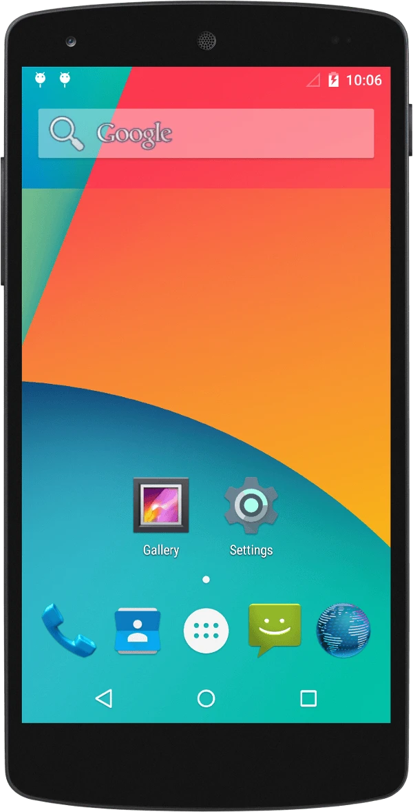 Nexus 5 AOSP Desktop