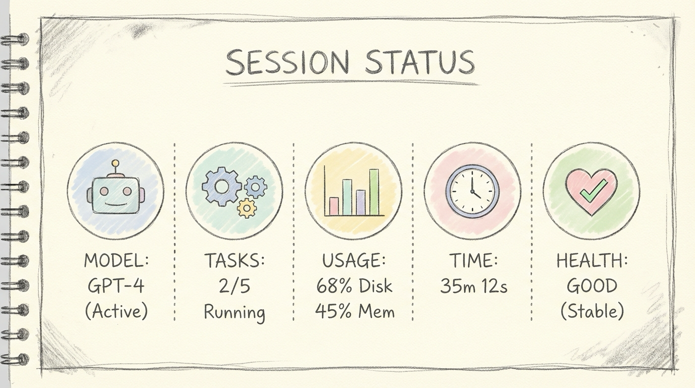 OpenClaw 状态卡片